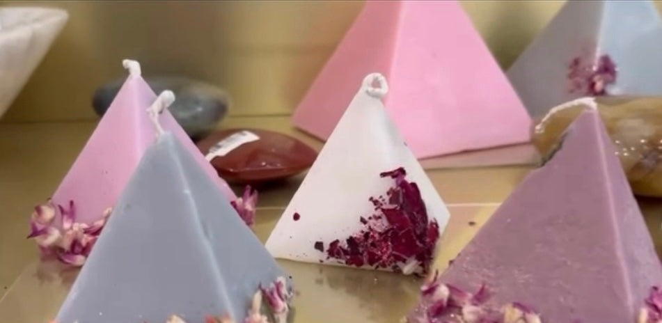 Pyramid Candle - Floral Collection (coming soon)