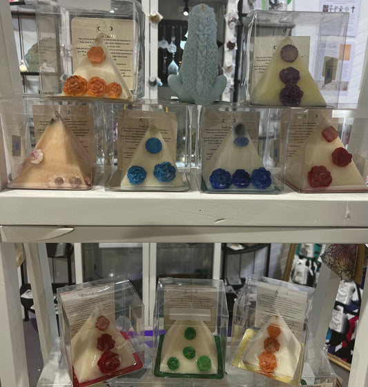 Pyramid Candle - The Chakra Collection (coming soon)