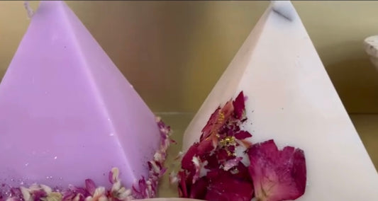 Pyramid Candle - Floral Collection (coming soon)